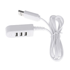 Adaptador HUB hembra de 1,2 m TPE USB A a 3 puertos USB