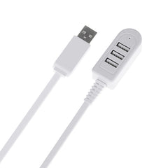 Adaptador HUB hembra de 1,2 m TPE USB A a 3 puertos USB