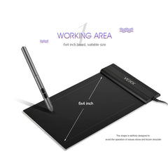 VEIKK S640 6x4 pulgadas 5080 LPI tableta grá...