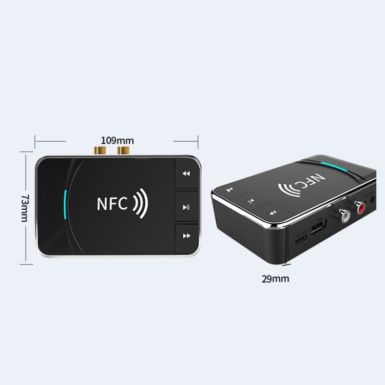 N100 NFC Desktop Bluetooth 5.0 Receptor y tr...