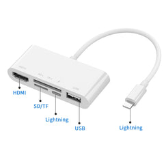 75215 5 en 1 8 pines a HDMI + ranura para ta...