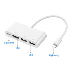 75216 4 en 1 Convertidor de video HD de 8 pi...
