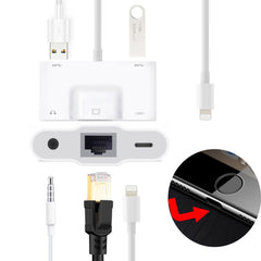 NK-1033 5 en 1 Macho de 8 pines a USB dual +...