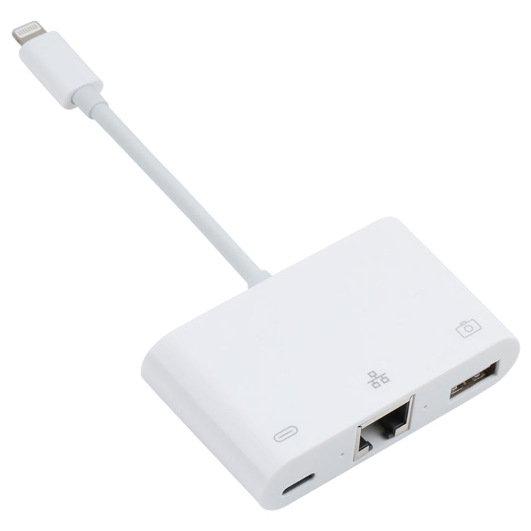 NK-107 3 en 1 8 pines macho a USB + 1000M Et...