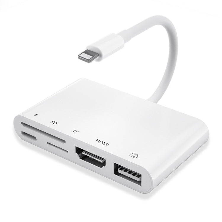 5 en 1 8 pines macho a USB + HDMI + ranura p...