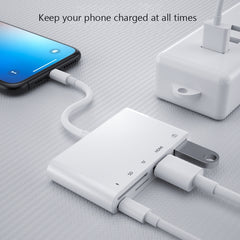 5 en 1 8 pines macho a USB + HDMI + ranura p...