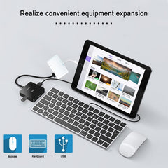 5 en 1 8 pines macho a USB + HDMI + ranura p...