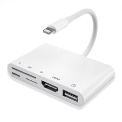 5 en 1 8 pines macho a USB + HDMI + ranura p...