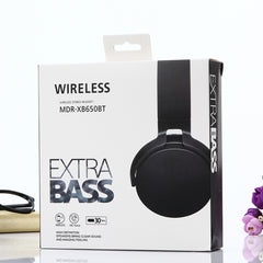 MDR-XB650BT Auriculares Bluetooth inalámbricos plegables con diadema