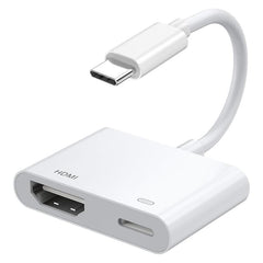 Convertidor de vídeo USB-C/Tipo-C a HDMI+USB...
