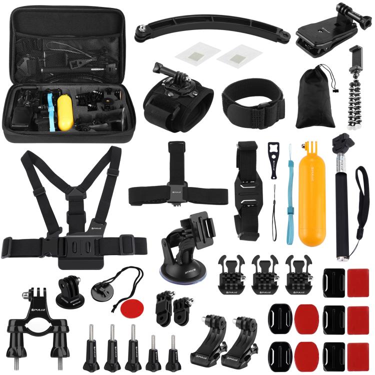 Kits combinados de accesorios PULUZ 50 en 1 ...