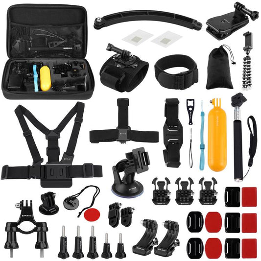 Kits combinados de accesorios PULUZ 50 en 1 ...