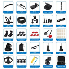 Kits combinados de accesorios PULUZ 50 en 1 ...