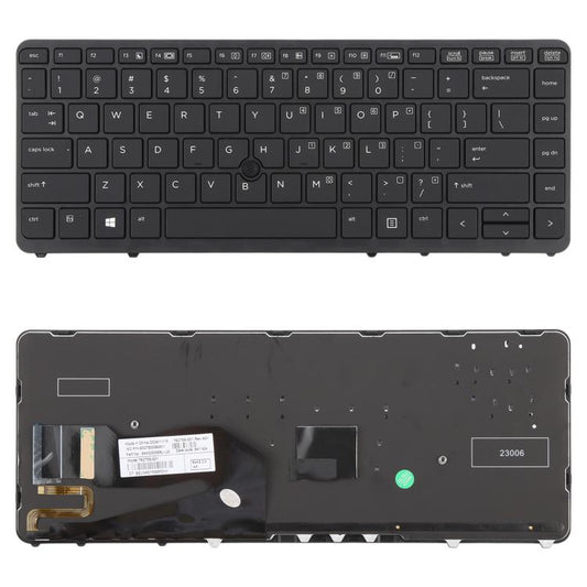 Teclado con retroiluminación y puntero para ...