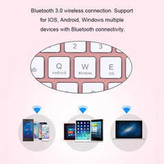 Teclado Bluetooth desmontable 508A + Funda d...