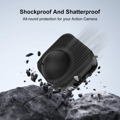 Funda protectora de silicona para la lente d...