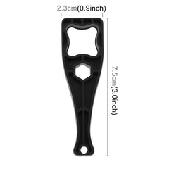 Llave inglesa con tornillo de mariposa de pl...