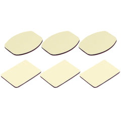PULUZ 3 pegatinas adhesivas planas + 3 pegat...