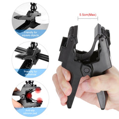 PULUZ Action Sports Cameras Jaws Flex Clamp ...