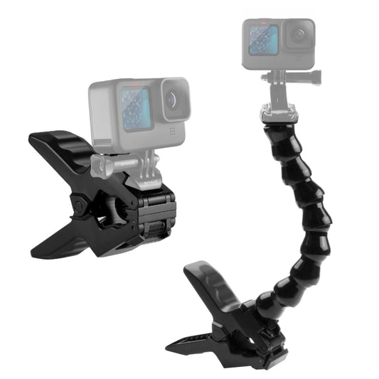 PULUZ Action Sports Cameras Jaws Flex Clamp ...