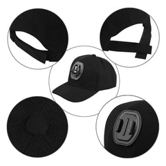 Gorra de béisbol PULUZ con soporte de hebill...