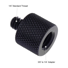 Tornillo adaptador de rosca hembra de 3/8 de pulgada a rosca macho de 1/4 de pulgada