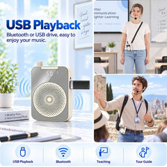 Amplificador de voz para micrófono didáctico PULUZ