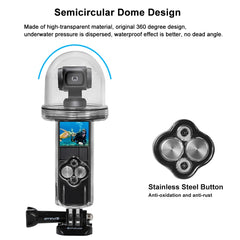 Estuche de buceo con carcasa subacuática de 60 m para DJI Osmo Pocket
