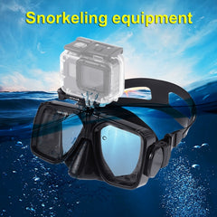 Equipo de buceo Máscara de buceo Gafas de natación para GoPro