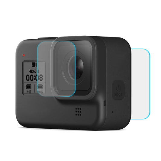 PULUZ para GoPro HERO8 Lente negra + Pantall...