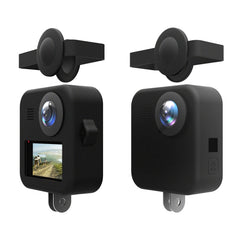 PULUZ para GoPro Max Estuche con tapas de le...