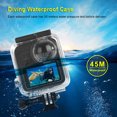 PULUZ Estuche de buceo con carcasa impermeab...