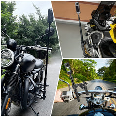 PULUZ motocicleta doble cabezal cangrejos ab...