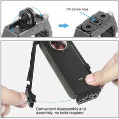 Marco de carcasa protectora PULUZ con soport...