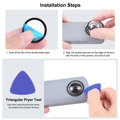 Cubierta protectora de PC PULUZ Lens Guard para Ricoh Theta SC2