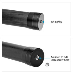 PU Luz 21cm extensión de fibra de carbono mo...
