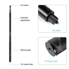 PULUZ 3m Metal Selfie Stick Monopie para Ins...