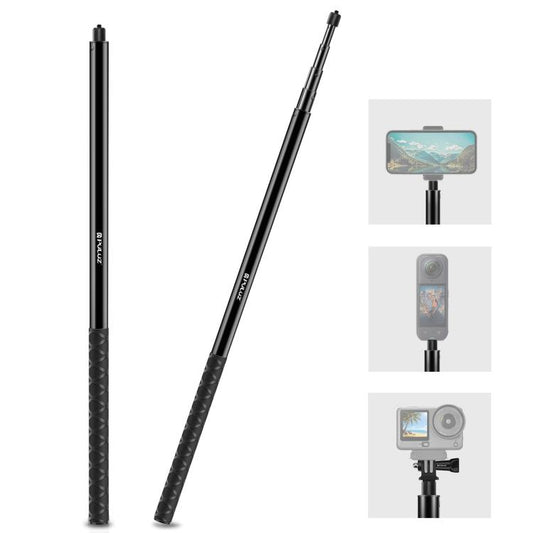 PULUZ 3m Metal Selfie Stick Monopie para Ins...