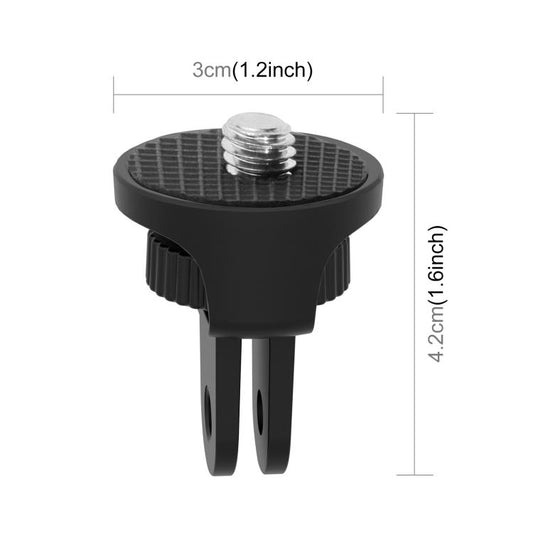 Adaptador de trípode de cámara de acción ABS...
