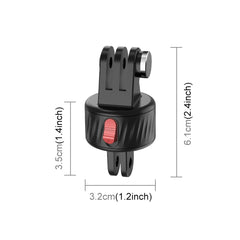 Adaptador de base magnética para cámara de a...