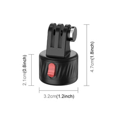Adaptador de base magnética de 1/4 de pulgad...