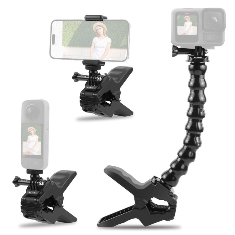 Soporte de abrazadera flexible con mordazas ...