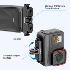 Adaptador de base de liberación rápida de al...