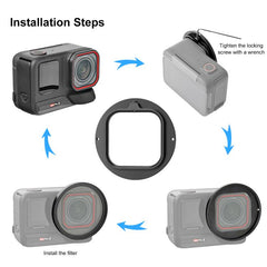 Adaptador de filtro de lente UV PULUZ de 52 ...