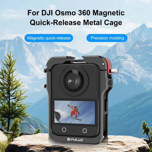 Para DJI Osmo 360 PULUZ, jaula protectora de...