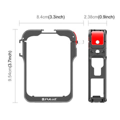 Para DJI Osmo 360 PULUZ, jaula protectora de...