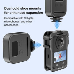 Para DJI Osmo 360 PULUZ, jaula protectora de...
