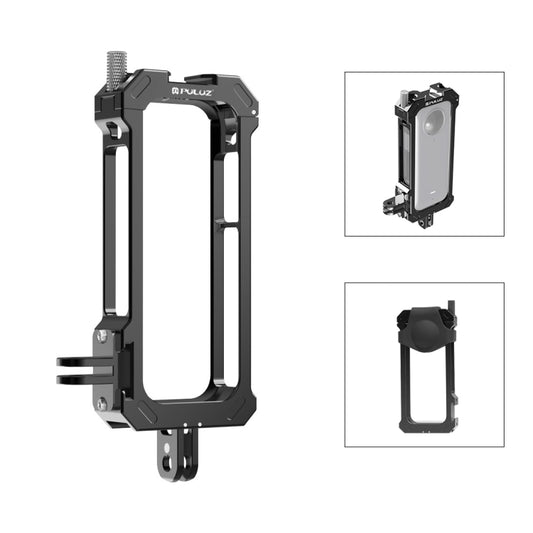 Para Insta360 X3 PULUZ Marco de carcasa de p...