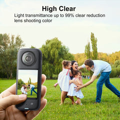 Para Insta360 X3 PULUZ Lens Guard PC cubiert...