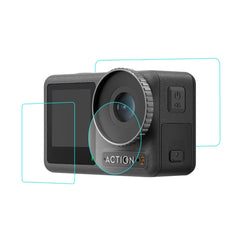 Para DJI Osmo Action 3/4 PULUZ Lente 3 en 1 ...